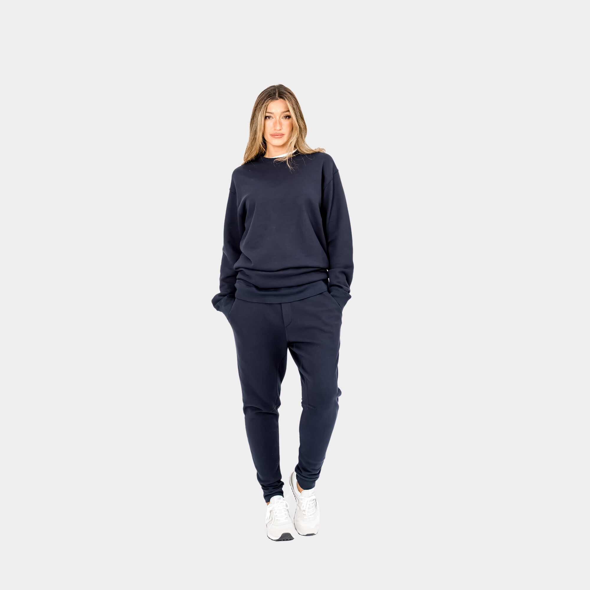 THE OVERSIZED SWEATSHIRT - Indigo Blue -